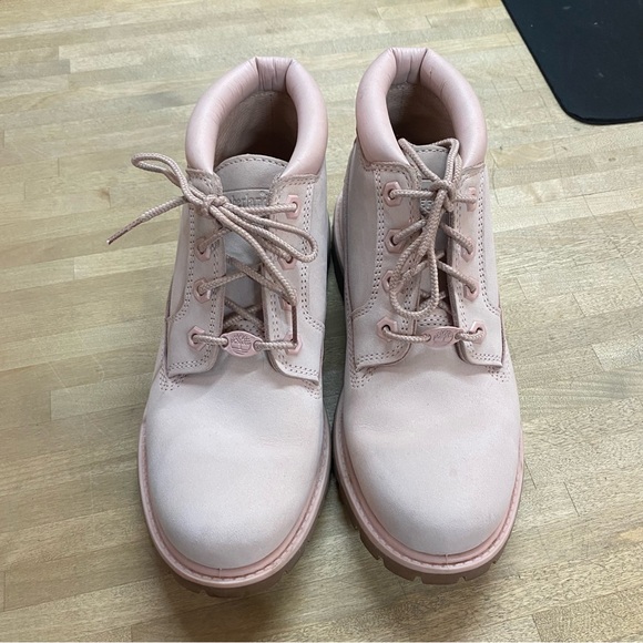 TIMBERLAND Nellie Chukka Waterproof Boots Nubuck Sz 7 - Picture 2 of 11